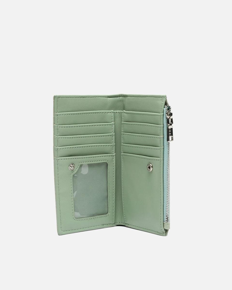 미사코 애니멀프린트 멀티컬러 미디엄 지갑 Coleti-4800290576010 GREEN - 상세 이미지 2
