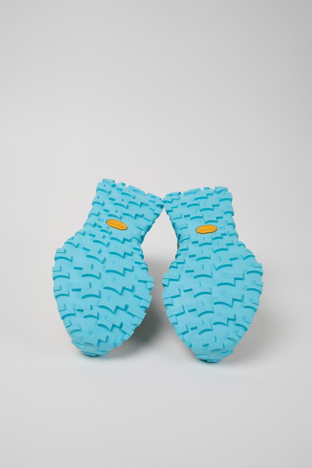 캠퍼 멀티컬러 친환경 VIBRAM 여성 러닝 스니커즈 Drift Trail K201462-041 GREY - 상세 이미지 5