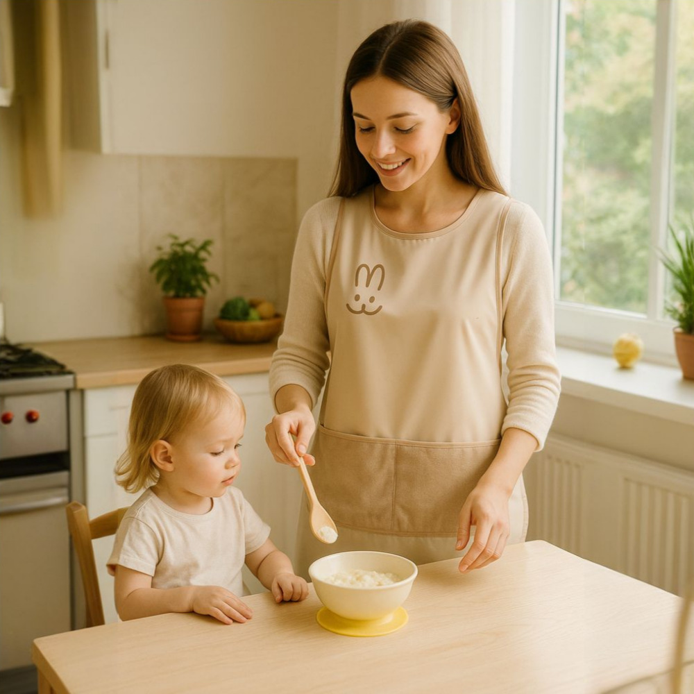 펨렛 카페 주방 방수 앞치마 바리스타 어린이집 조끼 앞치마