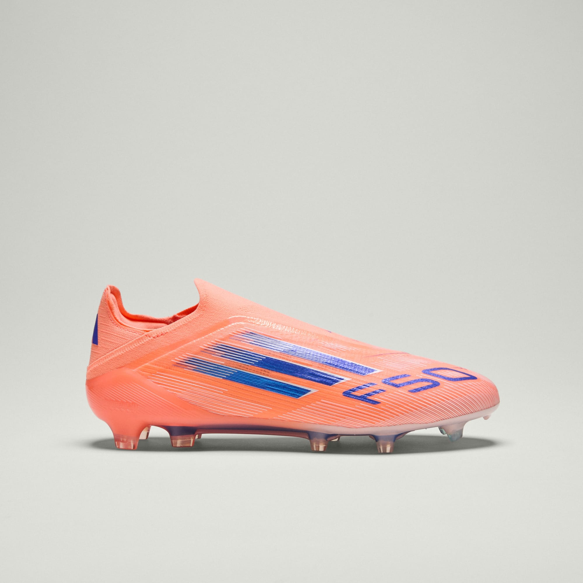 F50 Elite Laceless FG (Coral Blaze Pack) Beam Orange, US 7 - 메인 이미지
