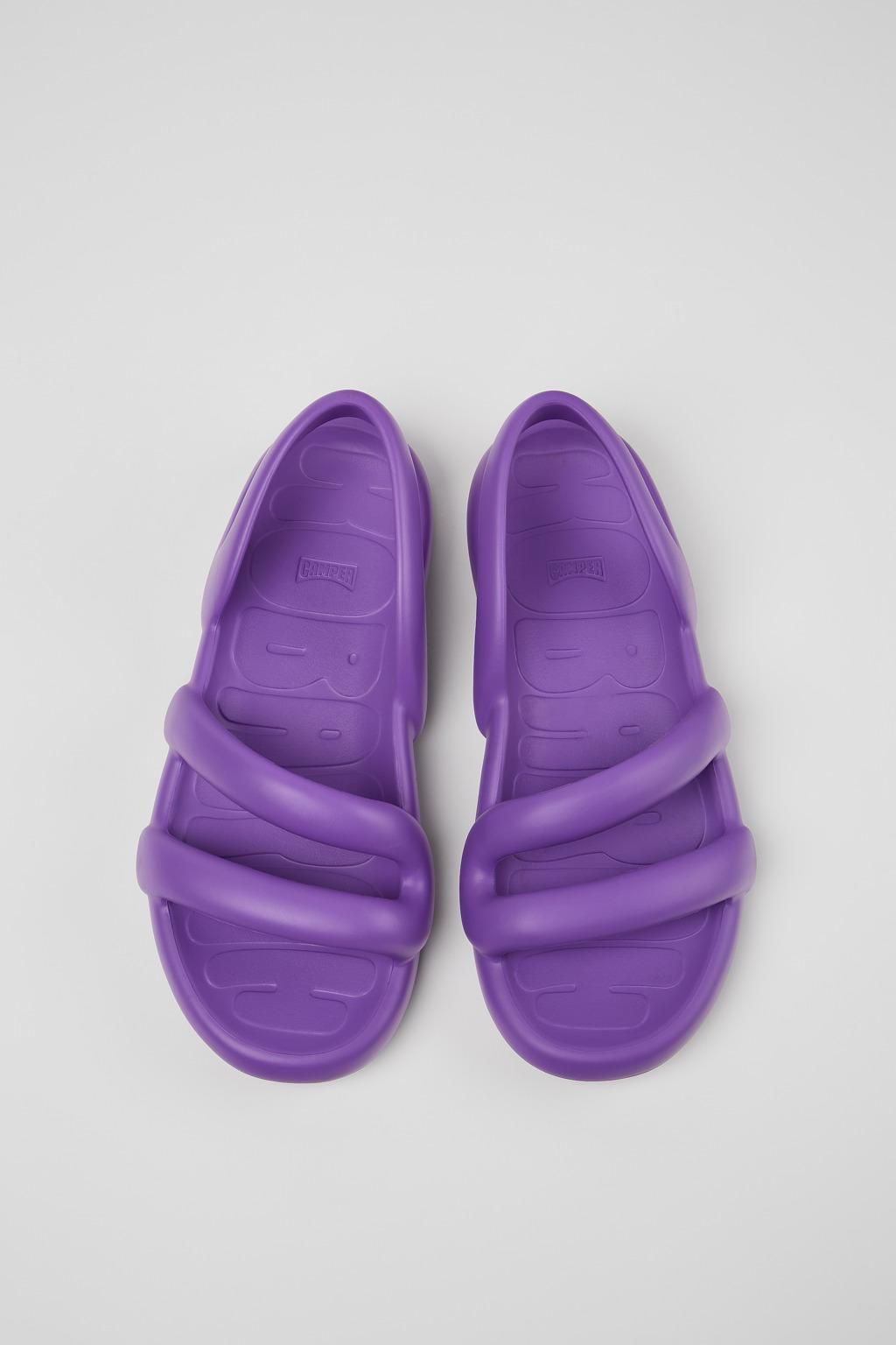 캠퍼 트렌디 퍼플 테크니컬 스트랩 샌들 Kobarah Flat K201636-010 PURPLE - 상세 이미지 4