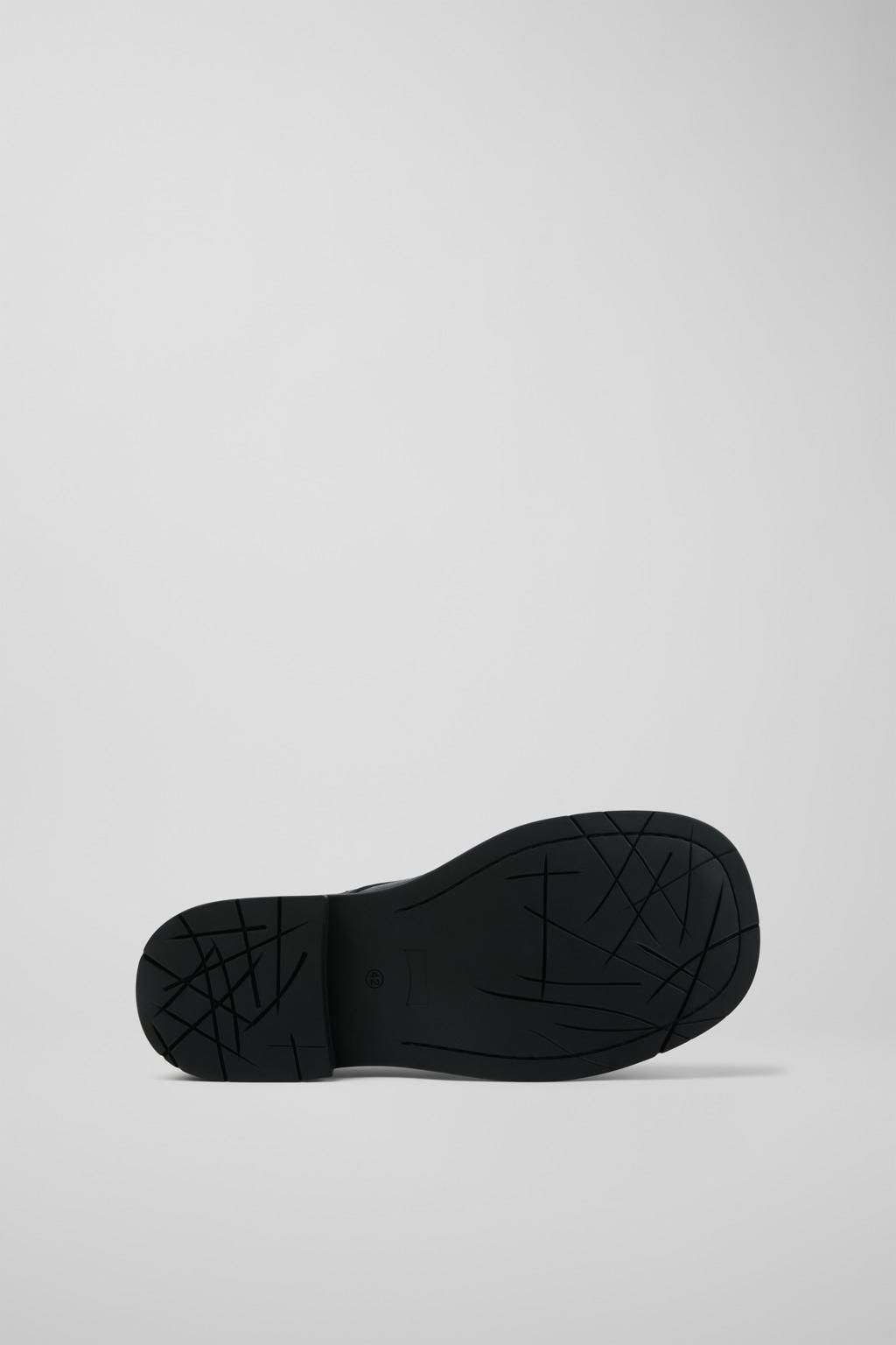 캠퍼 클래식 블랙 레더 레이스업 슈즈 Mil 1978 A500002-015 BLACK - 상세 이미지 5