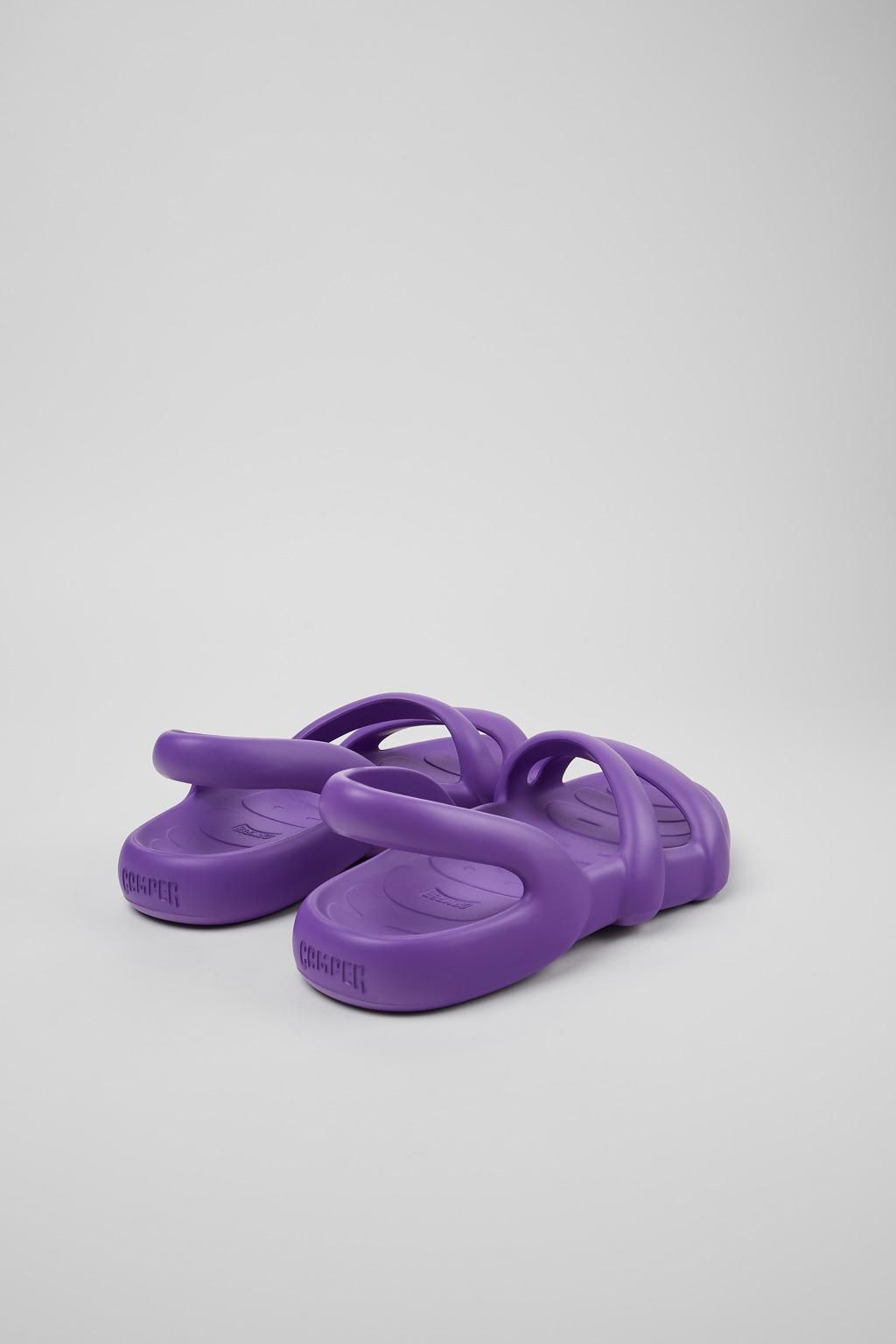 캠퍼 트렌디 퍼플 테크니컬 스트랩 샌들 Kobarah Flat K201636-010 PURPLE - 상세 이미지 3