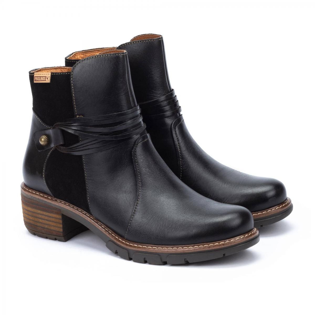 피콜리노스 데일리 컴포트 앵클부츠 SAN SEBASTIAN W1T-8906C2 BLACK - 상세 이미지 2