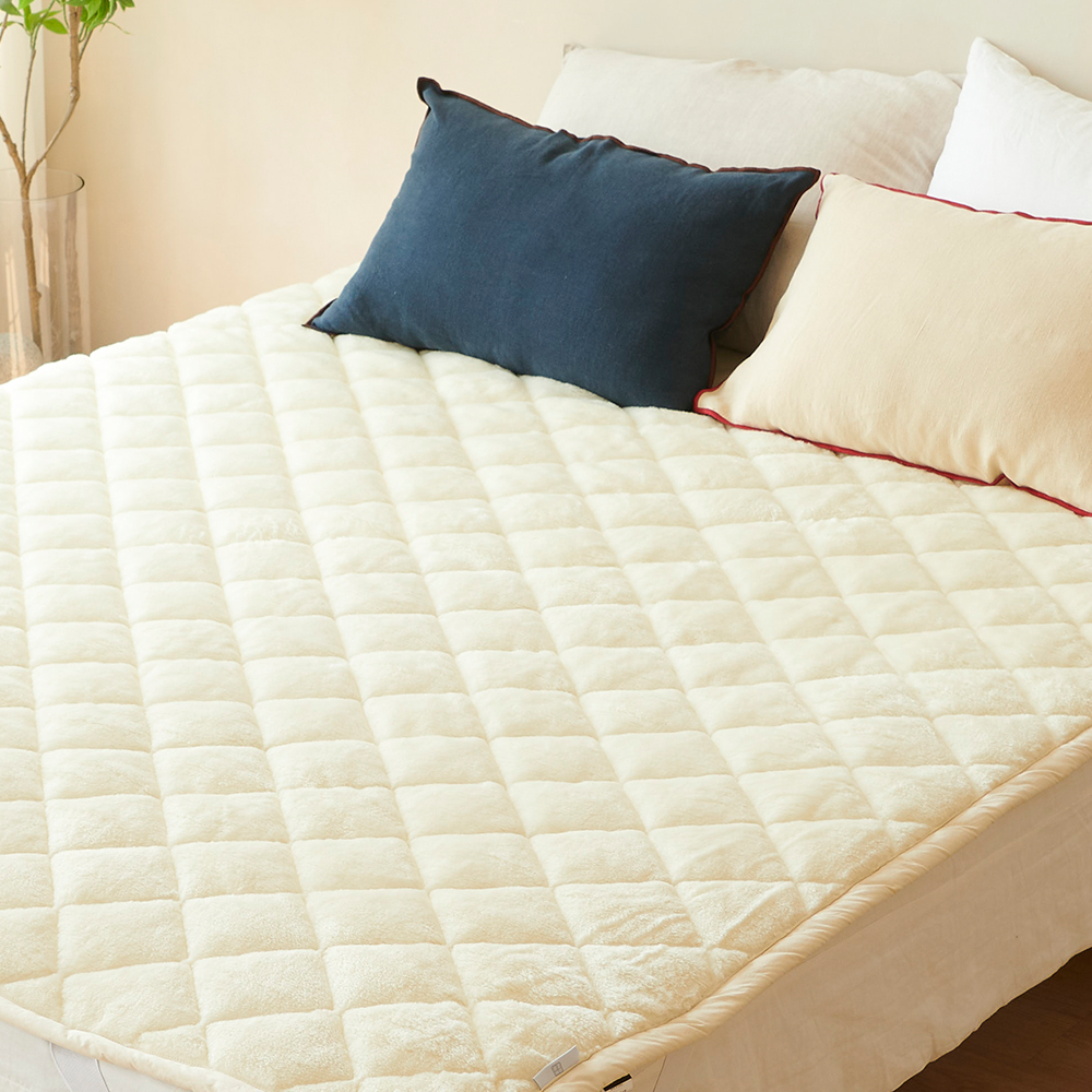 [가을침구 BEST] ON이브자리 프리미엄 양털 단잠패드 (F/W 환절기 전용)