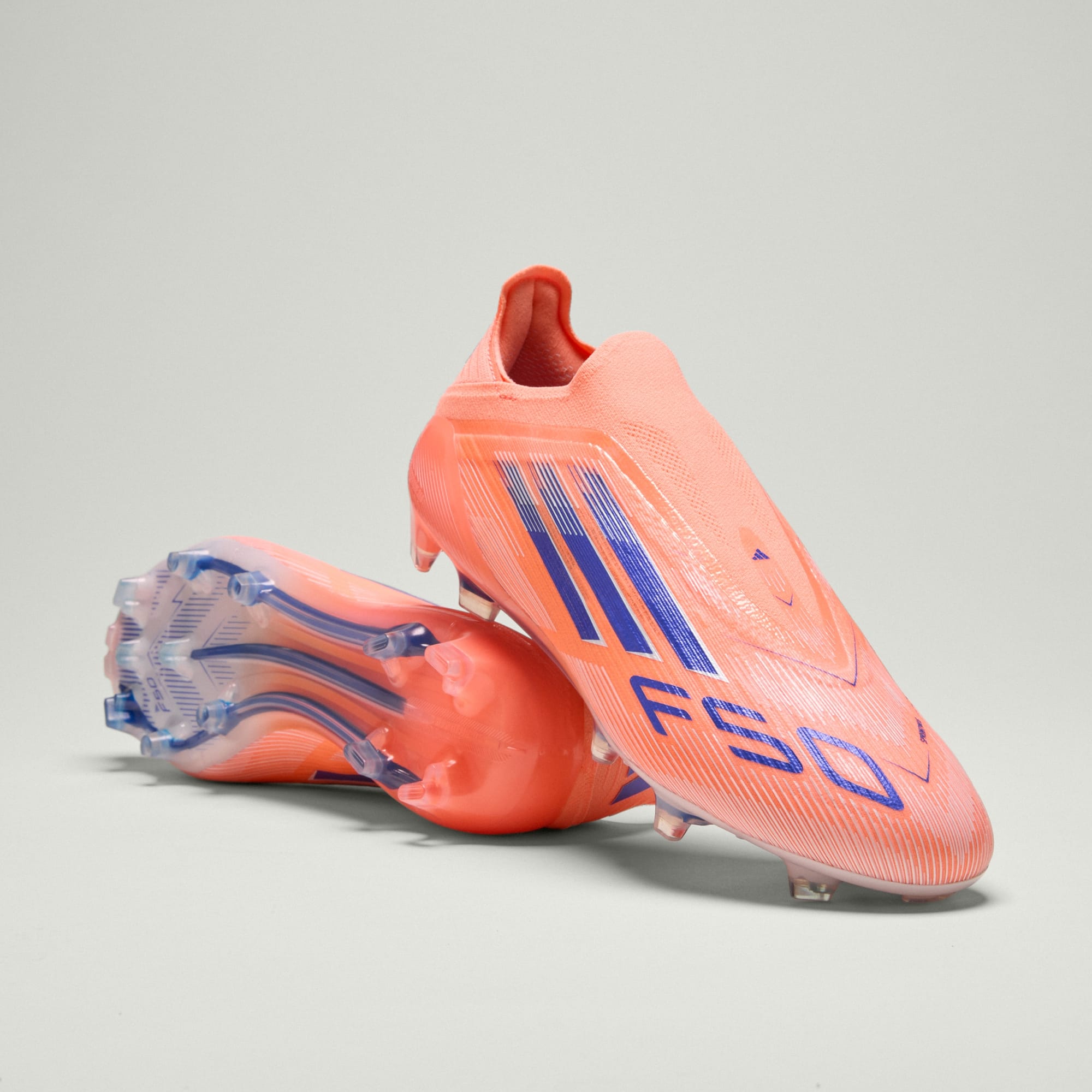 F50 Elite Laceless FG (Coral Blaze Pack) Beam Orange, US 9.5 이미지 6