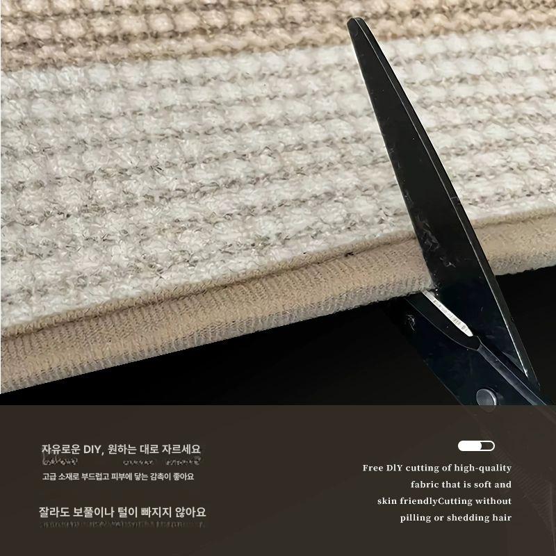 드럼 피아노 전용 방음 러그 매트 음악학원 연습실 카페트 미끄럼방지 원형 소음방지 다이내믹 체크 100cm - 상세 이미지 2