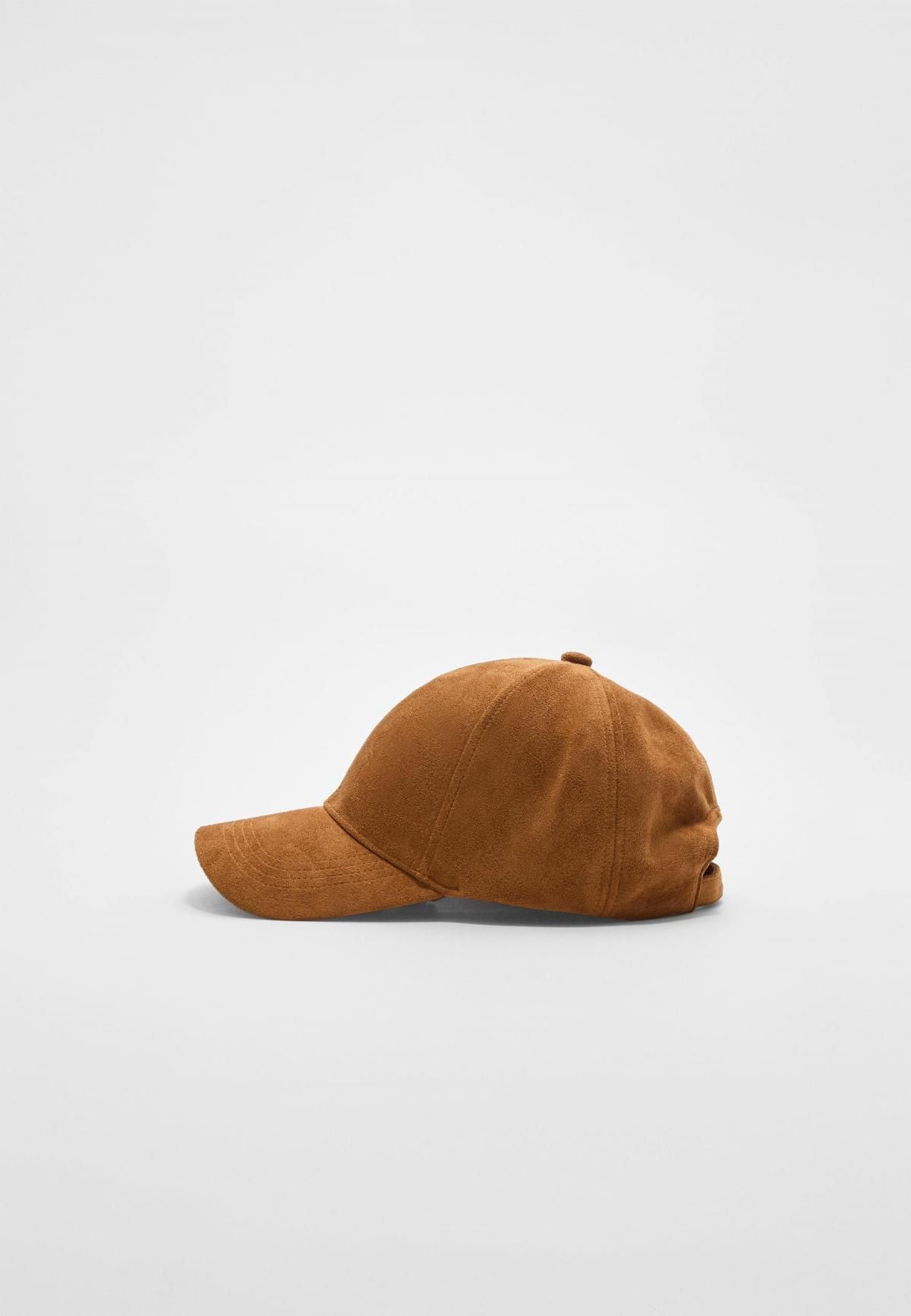 스트라디바리우스 스웨이드 터치 베이직 캡모자 0722/803 PALE CAMEL - 상세 이미지 2