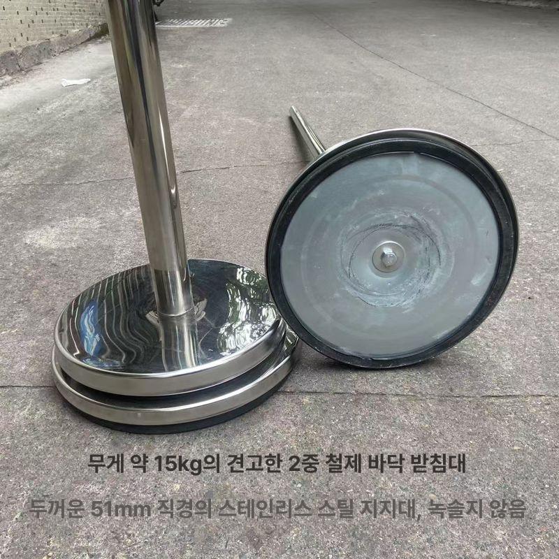 스탠드 반사경 볼록거울 이동식 코너 골목길 주차장 45cm 반사경 - 상세 이미지 5
