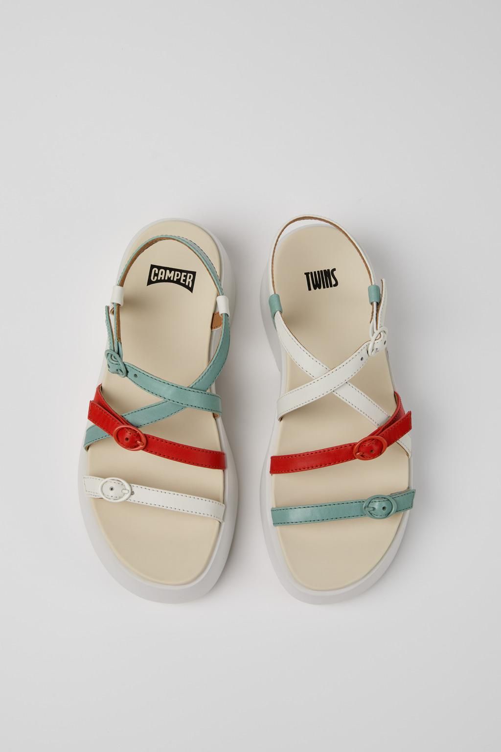 캠퍼 멀티컬러 스트랩 샌들 TWINS K201713-005 MULTICOLOR - 상세 이미지 4