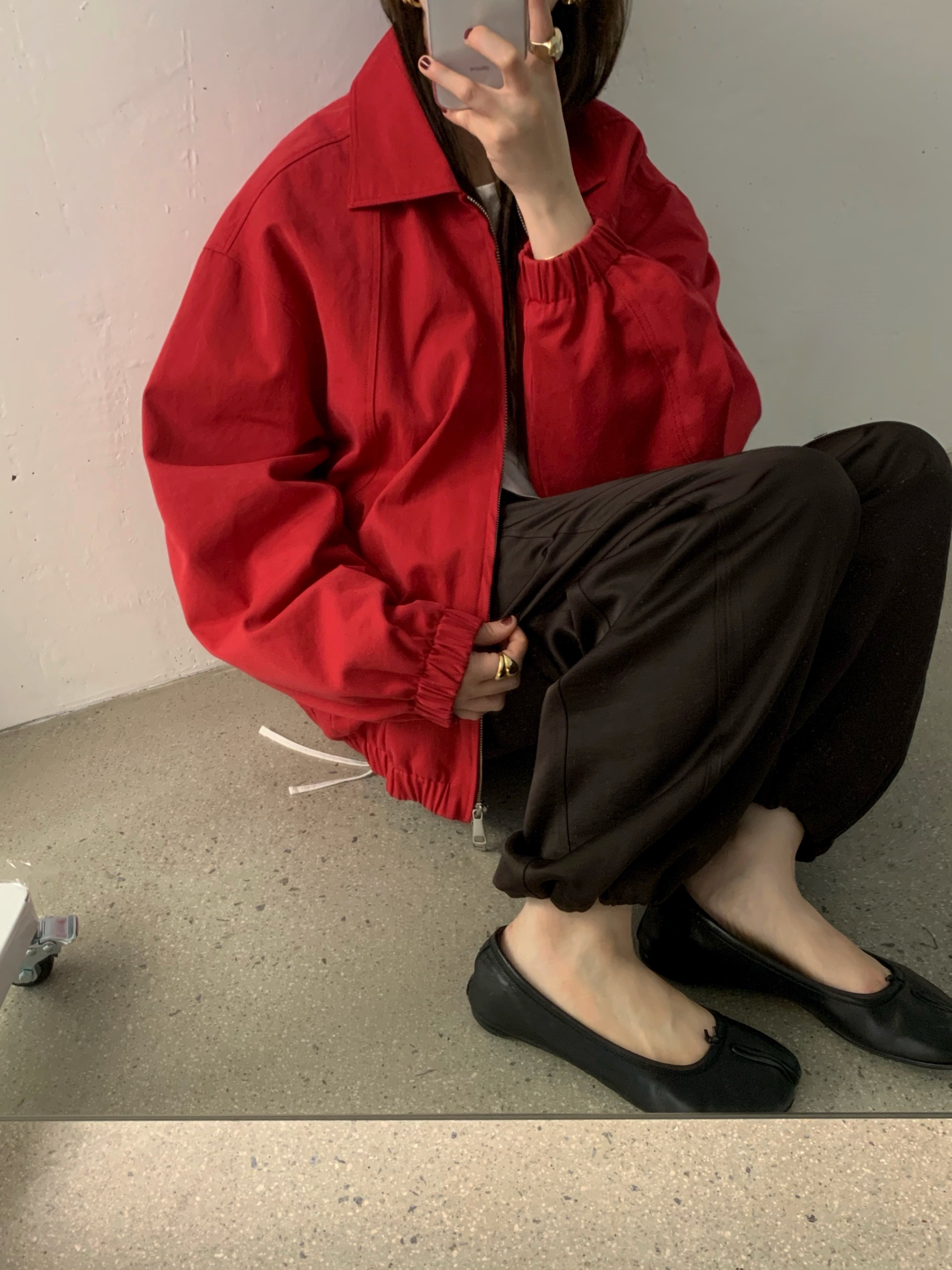 [당일발송] 바스켓 사틴 조거팬츠 새틴슬랙스 실키 와이드 밴딩팬츠 (3c) - 상세 이미지 4