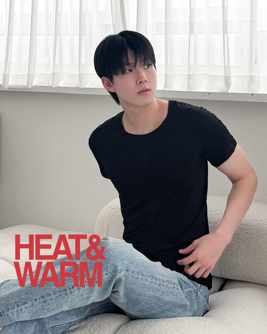 DDO 모달 남성 내복 히트앤웜 상의 긴팔 반팔 겨울 남자 내의 발열 보온 기모이너 초경량 - 상품 이미지