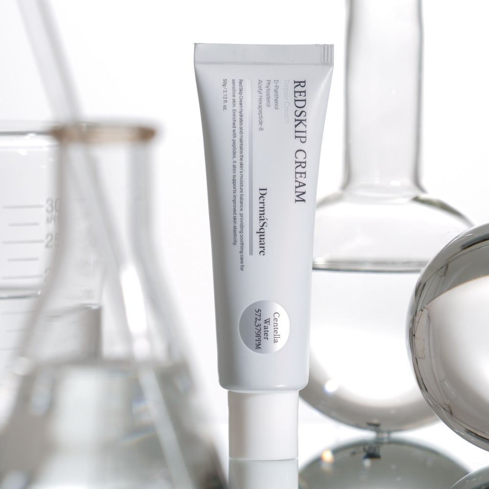 더마스퀘어 홍조진정크림 시카 재생 판테놀 크림 보습 레드스킵 펩타코실 1+1개 이미지 4