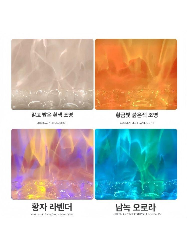 물결 조명 웨이브 인테리어 바다 파도 움직이는물결 - 상세 이미지 5