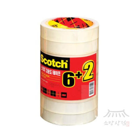 스카치 다용도 테이프 502-8 리필(18mmX20m) 간편한보수