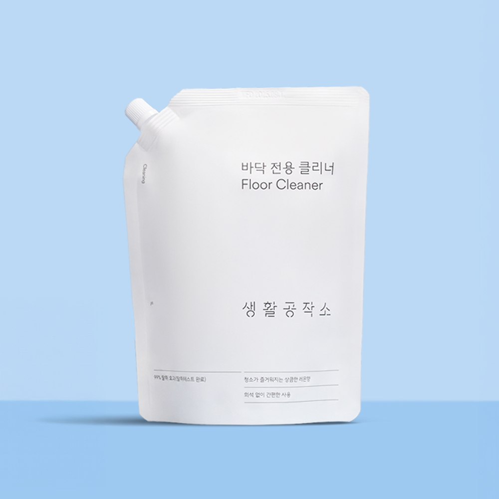 생활공작소 바닥전용클리너 1L 2개 - 상세 이미지 5