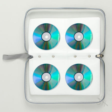 캔캔토토 하드 CD 케이스 80장 반투명 기스방지 CD슬롯 DVD케이스 DVD정리함