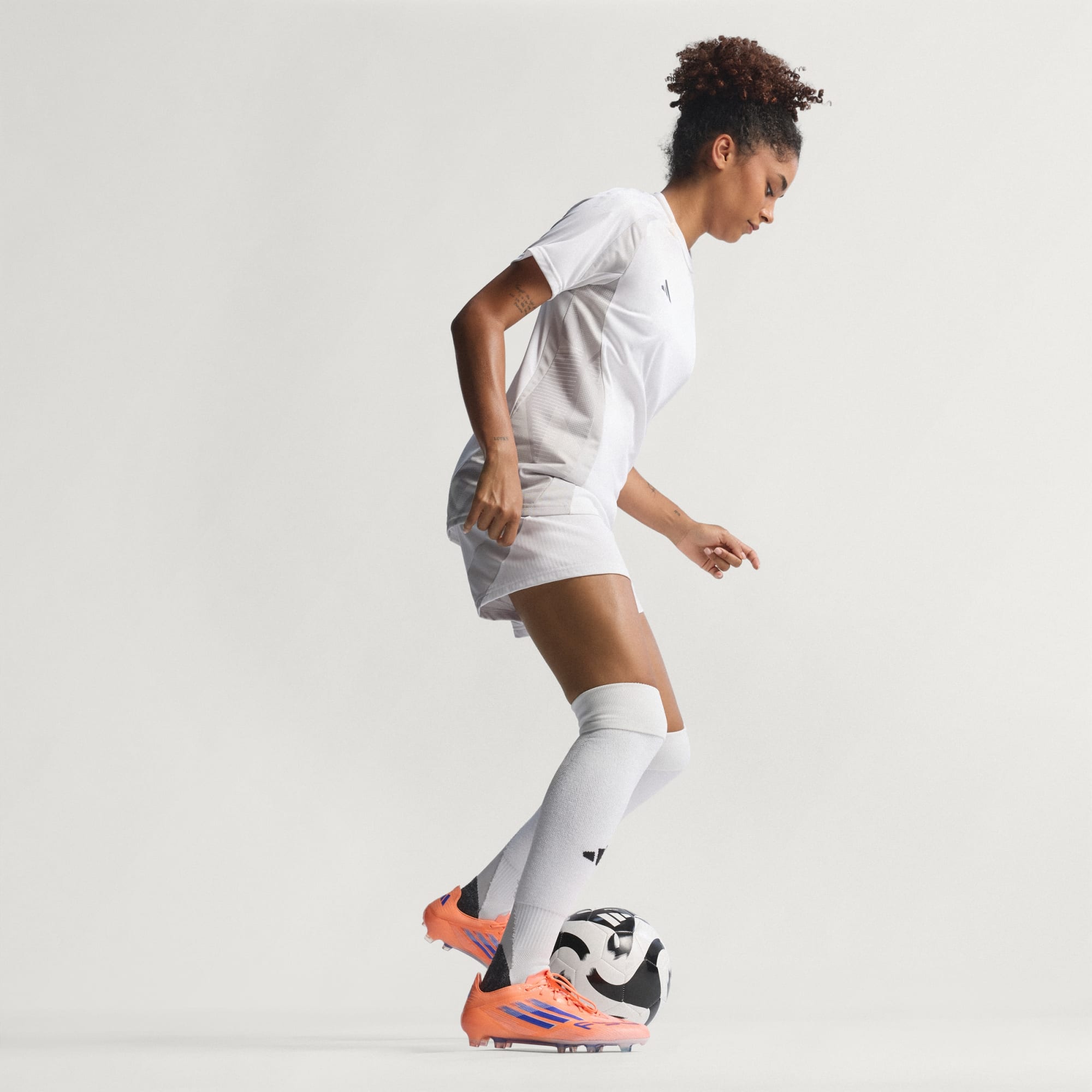 F50 Elite FG Cleats (Coral Blaze Pack) Beam Orange, US 6 - 상세 이미지 4