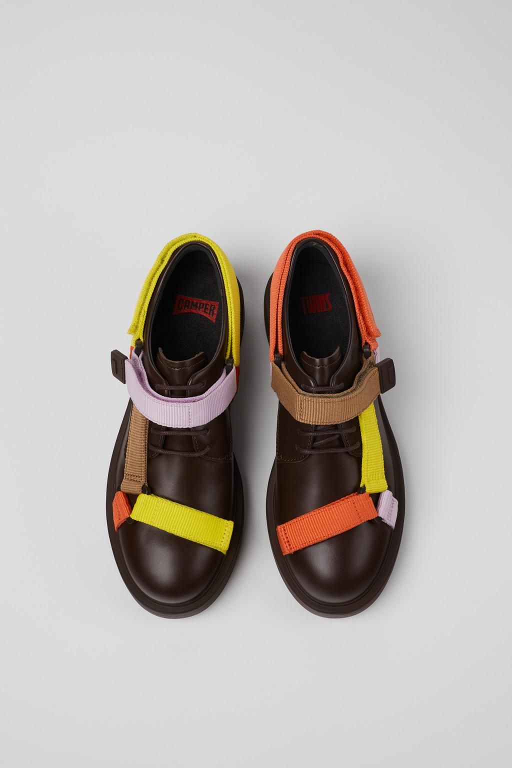 캠퍼 멀티컬러 스트랩 로우 슈즈 Twins K201686-003 MULTICOLOR - 상세 이미지 4