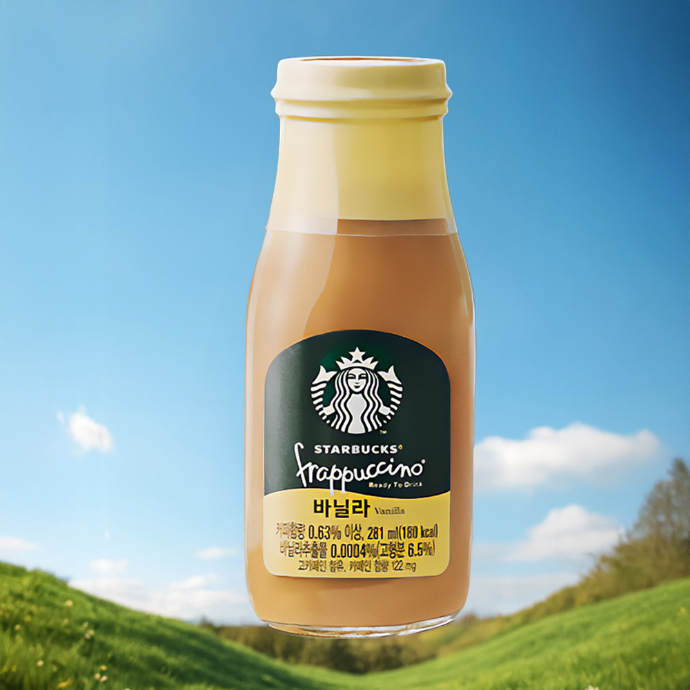 스타벅스 프라프치노 바닐라 커피 281ml x 8개 - 상세 이미지 3