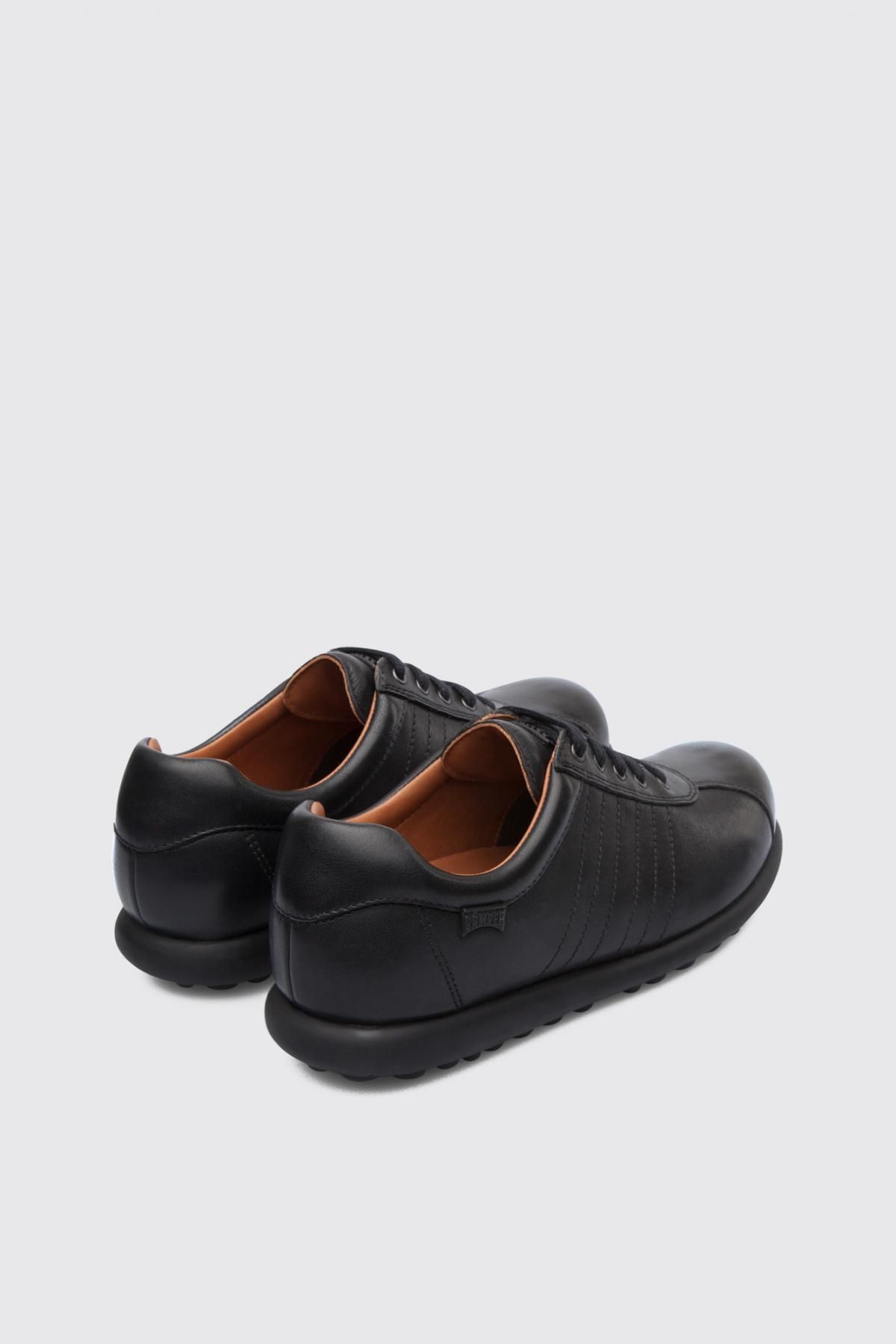 캠퍼 아이코닉 블랙 레더 스니커즈 Pelotas 27205-191 BLACK - 상세 이미지 3