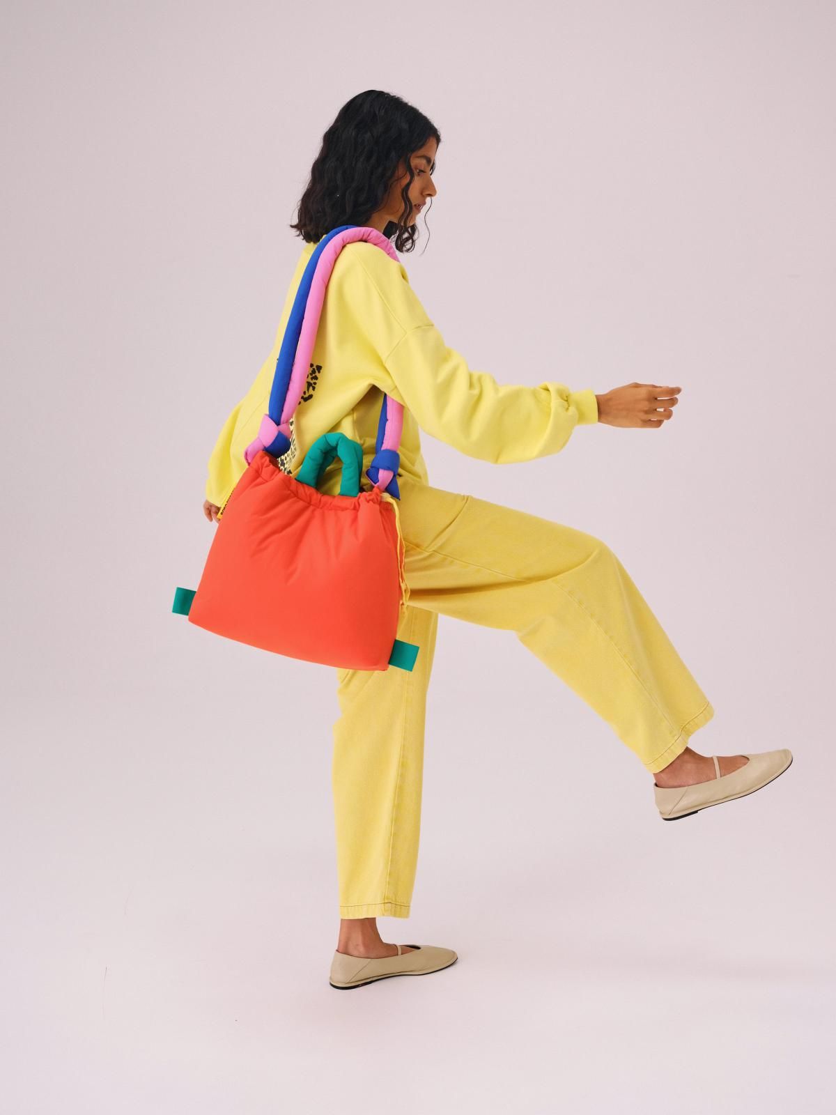 올랜드 멀티컬러 소프트 테크니컬 백 Ona 54620055896399 BOBO CHOSES X OLEND - COLOR BLOCK - 상세 이미지 4