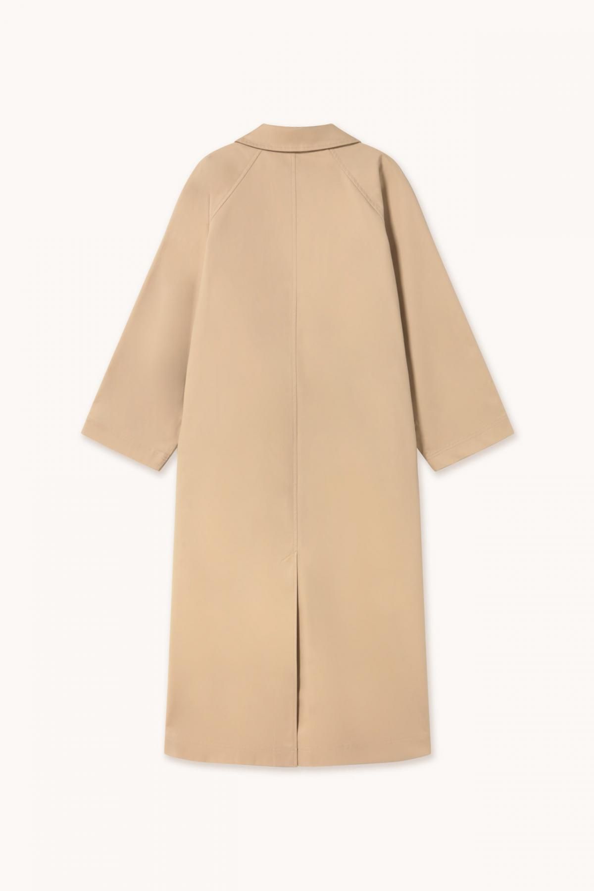 타이니코튼 미니멀 롱 트렌치코트 GABARDINA SS25-753M01 ONE COLOR - 상세 이미지 4