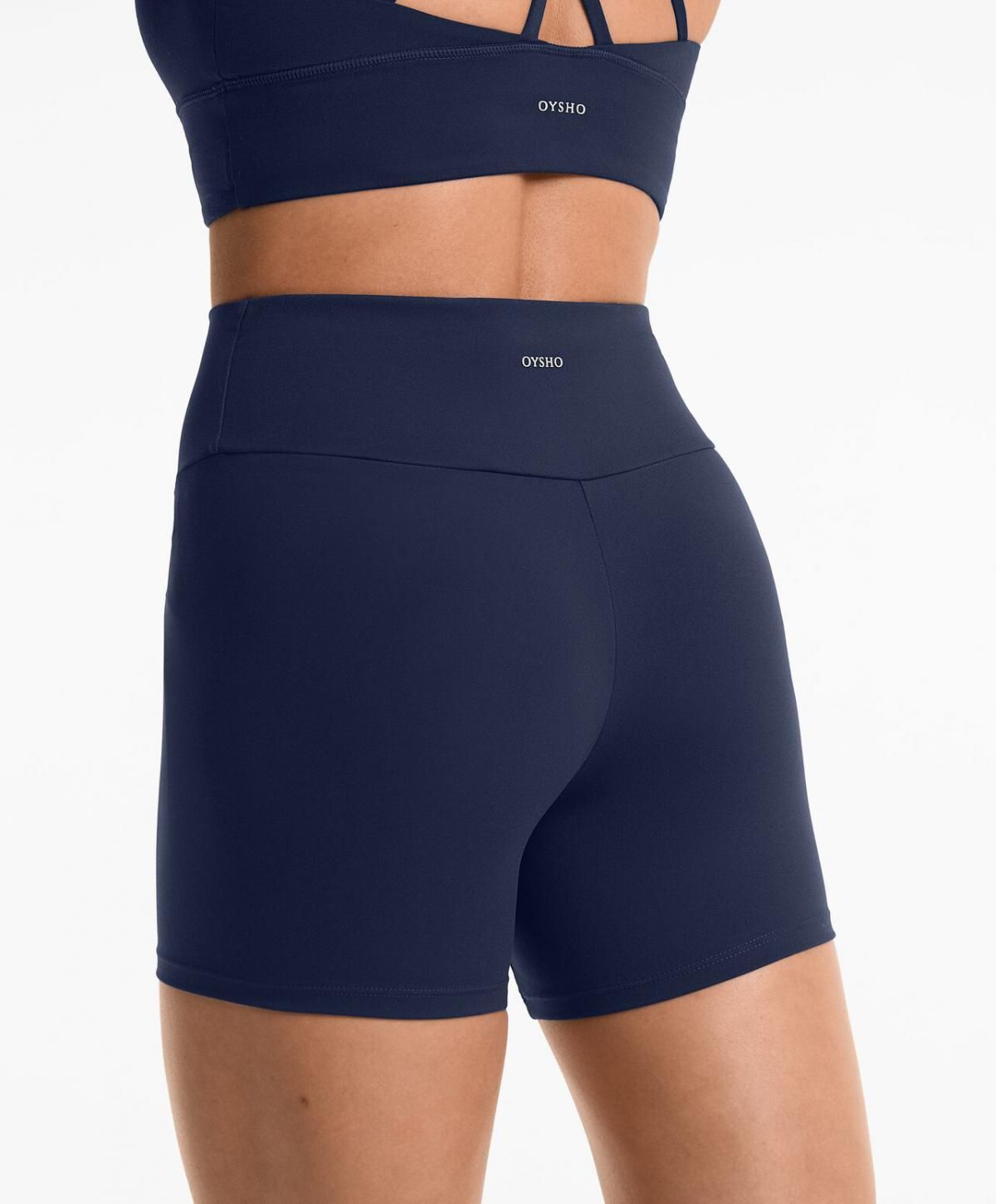 오이쇼 테크니컬 하이웨이스트 10cm 핫팬츠 1243/226 NAVY - 상세 이미지 4