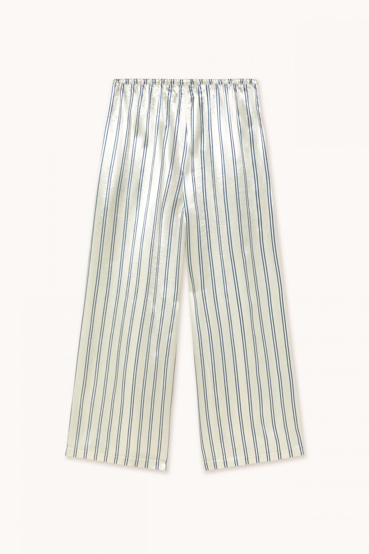 타이니코튼 스트라이프 와이드 팬츠 SS25-702104 ONE COLOR - 상세 이미지 3