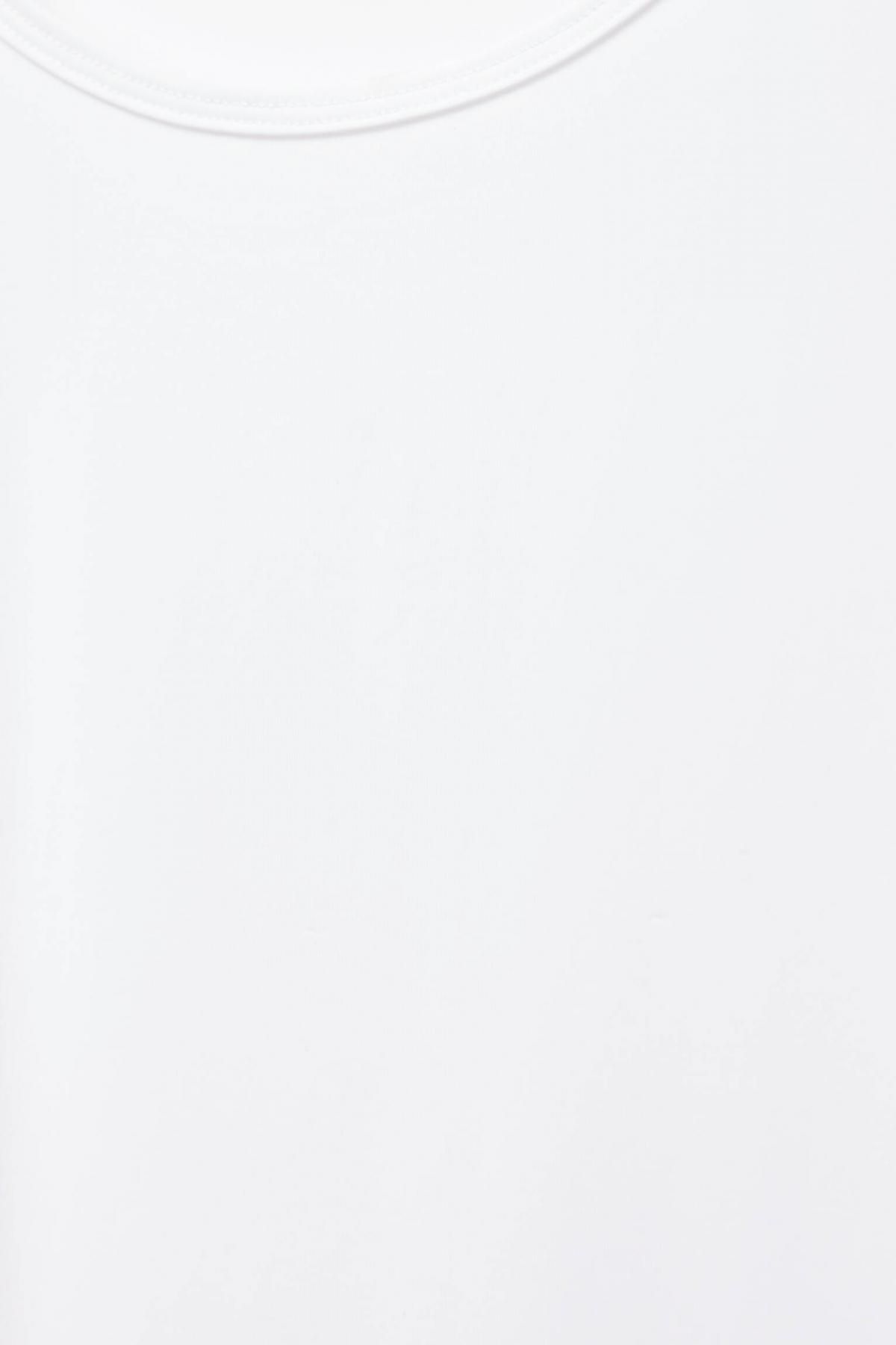 풀앤베어 베이직 폴리아미드 라운드넥 반팔 티셔츠 3245/313 WHITE - 상세 이미지 3