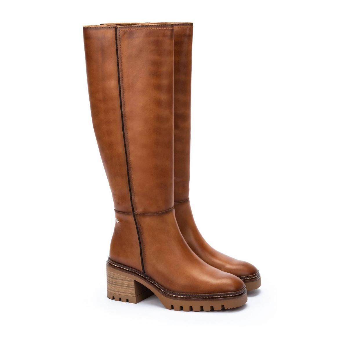 피콜리노스 클래식 브라운 롱 부츠 VALLADOLID W5D-9801 BRANDY - 상세 이미지 2