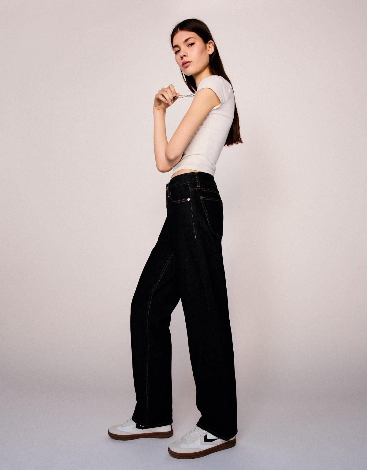 버쉬카 스트레이트핏 진 5012/534 NAVY - 상세 이미지 3