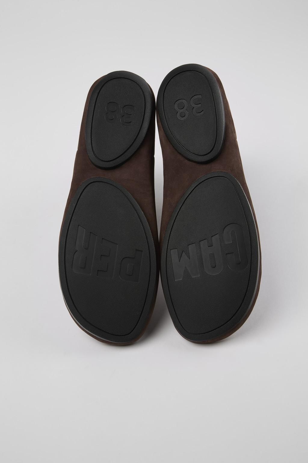캠퍼 프리미엄 브라운 누벅 레이스업 부츠 Right K400705-006 BROWN - 상세 이미지 5