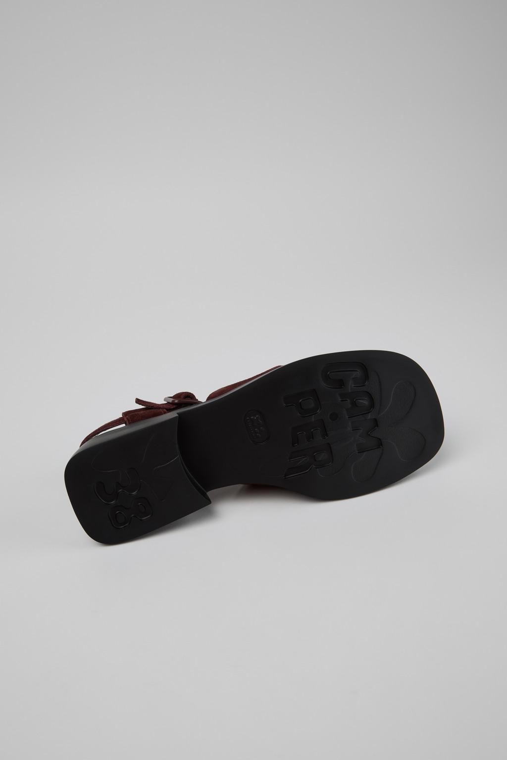 캠퍼 스트랩 컴포트 버건디 샌들 Dana K201489-013 BURGUNDY - 상세 이미지 5