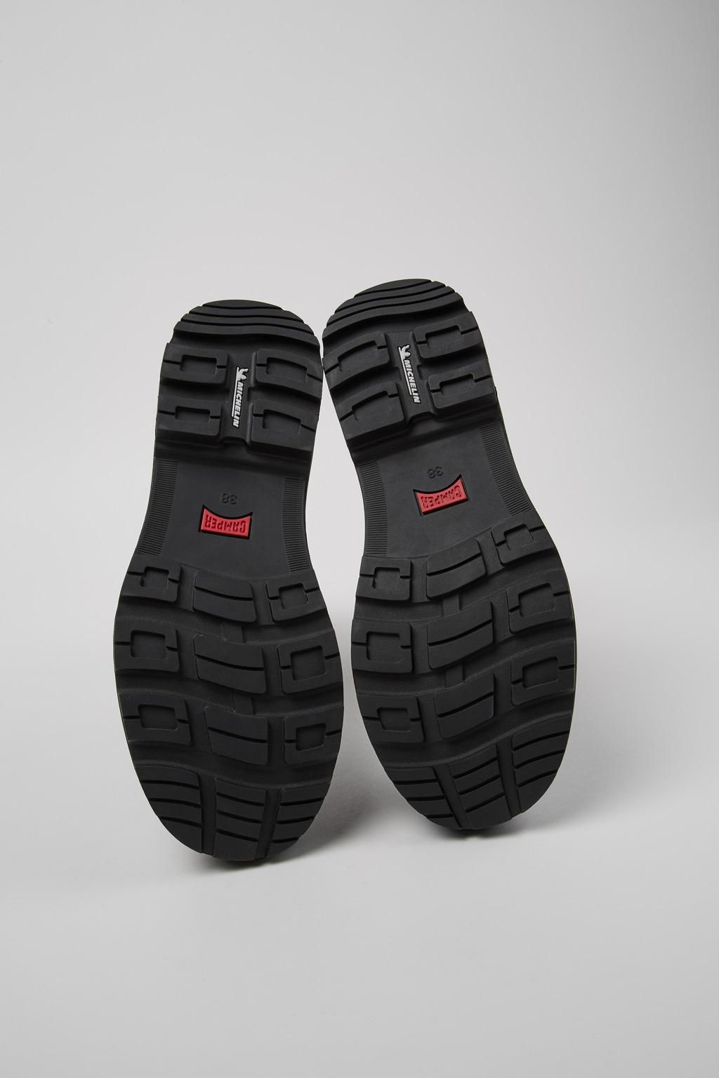 캠퍼 어반 미드 앵클부츠 블랙 레더 Brutus Trek K400783-001 BLACK - 상세 이미지 5