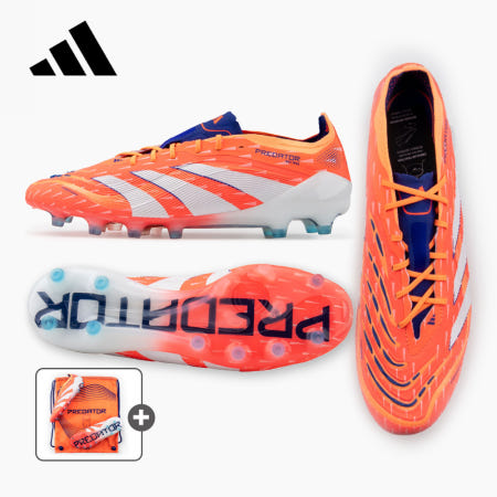 [12시 이전 주문시 오늘출발] 아디다스축구화 F50 프레데터 엘리트 선수용 FG AG 성인 유소년 여성 JS4323(오렌지/블루), 255