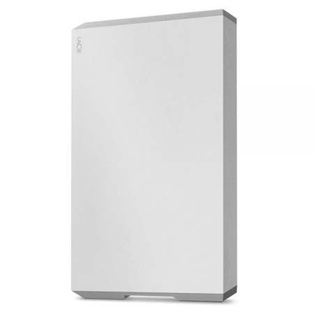 [해외]LaCie 모바일 드라이브 2TB 외장 하드 HDD - 문 실버 USB C, 3.0, 맥 및 PC, 컴퓨터, 데스크톱, 워크스테이션, 노트북용 (STHG2000400)