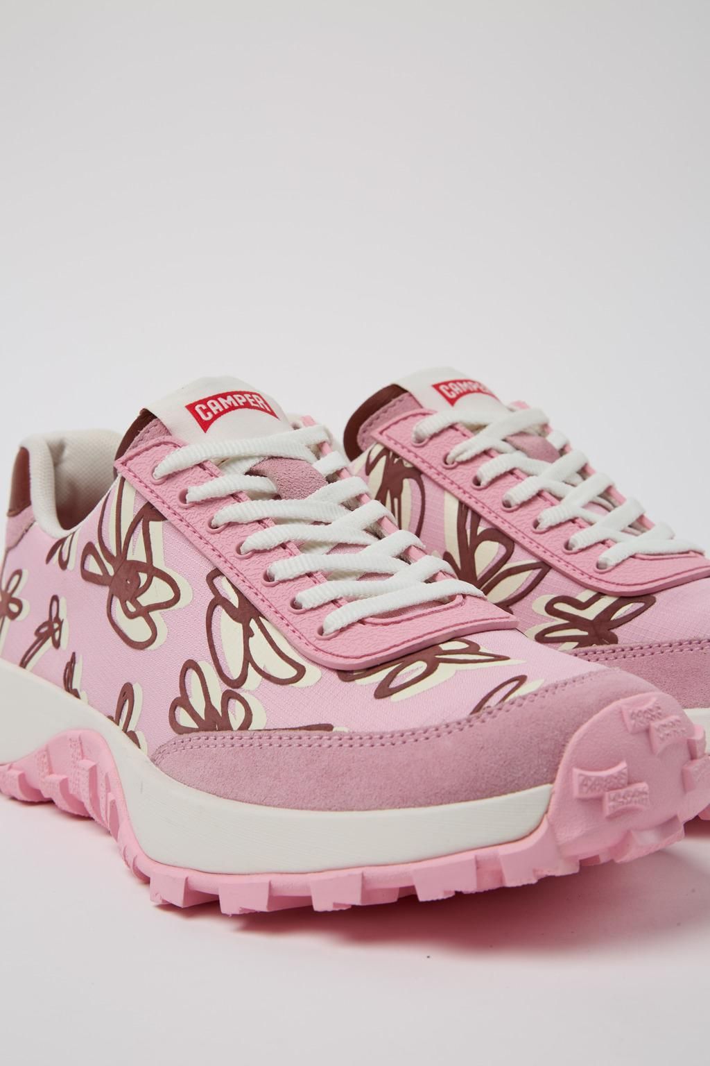 캠퍼 멀티컬러 레트로 테크니컬 VIBRAM 드리프트 트레일 여성 스니커즈 K201462-038 PINK - 상세 이미지 2