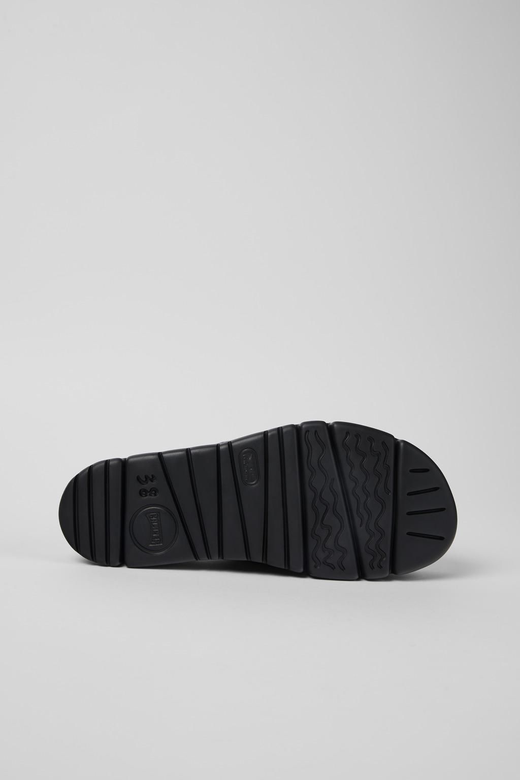 캠퍼 플랫폼 리사이클 네오프렌 블랙 슬라이드 샌들 Oruga Up K201650-001 BLACK - 상세 이미지 5