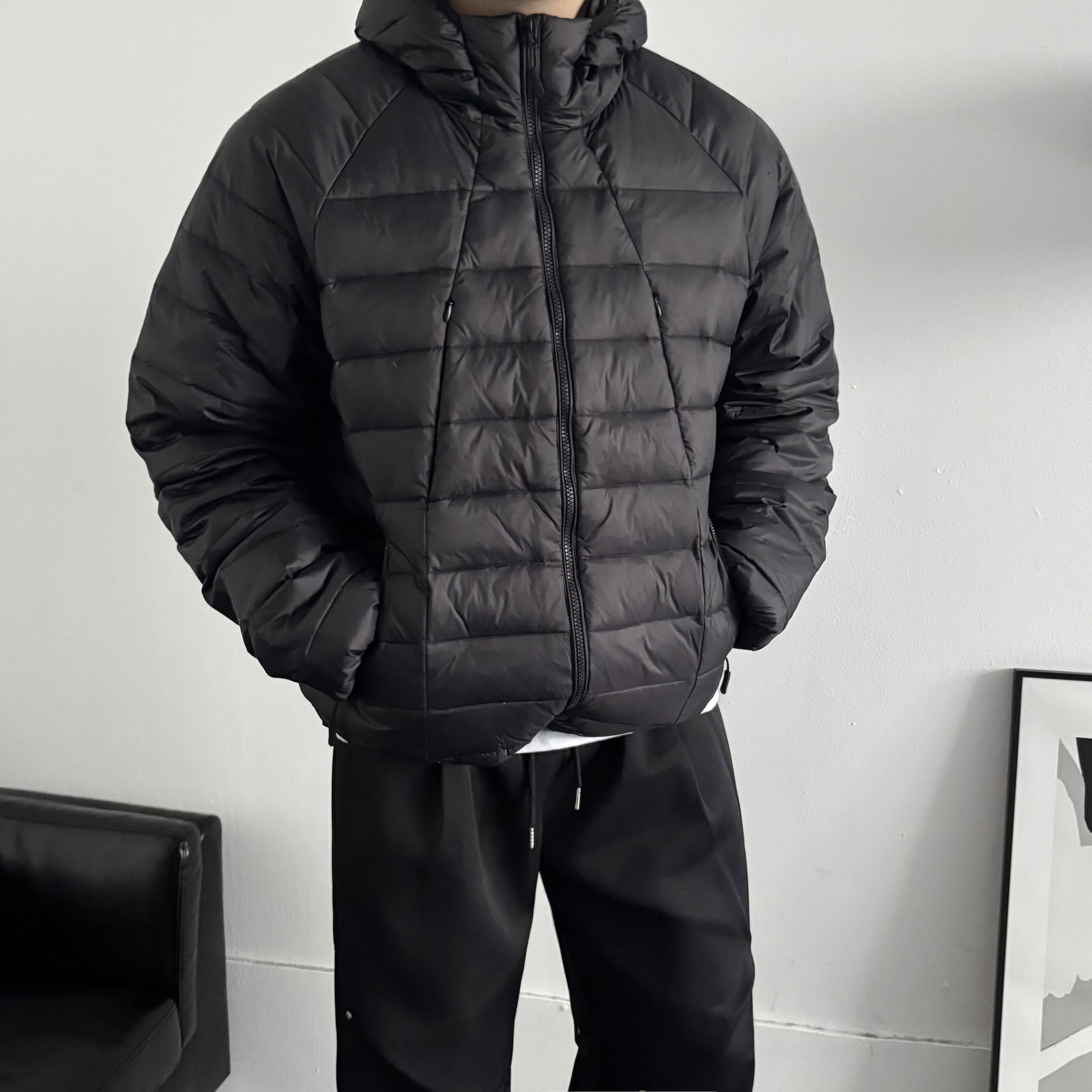남자패딩 덕다운 남자경량패딩 남성점퍼 - 상세 이미지 2