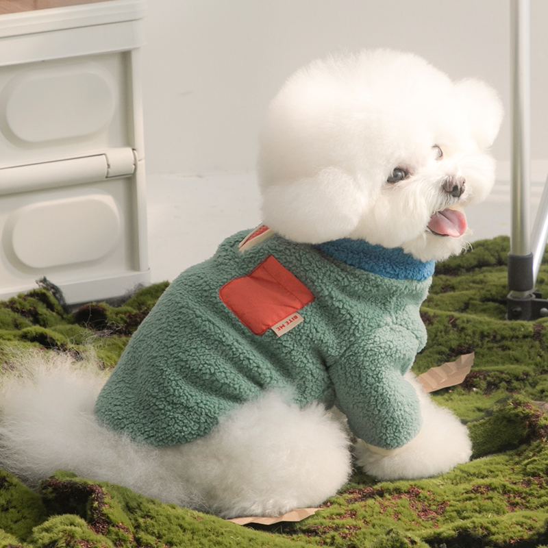 바잇미 플리스 강아지후리스 점퍼 강아지바람막이 잠바