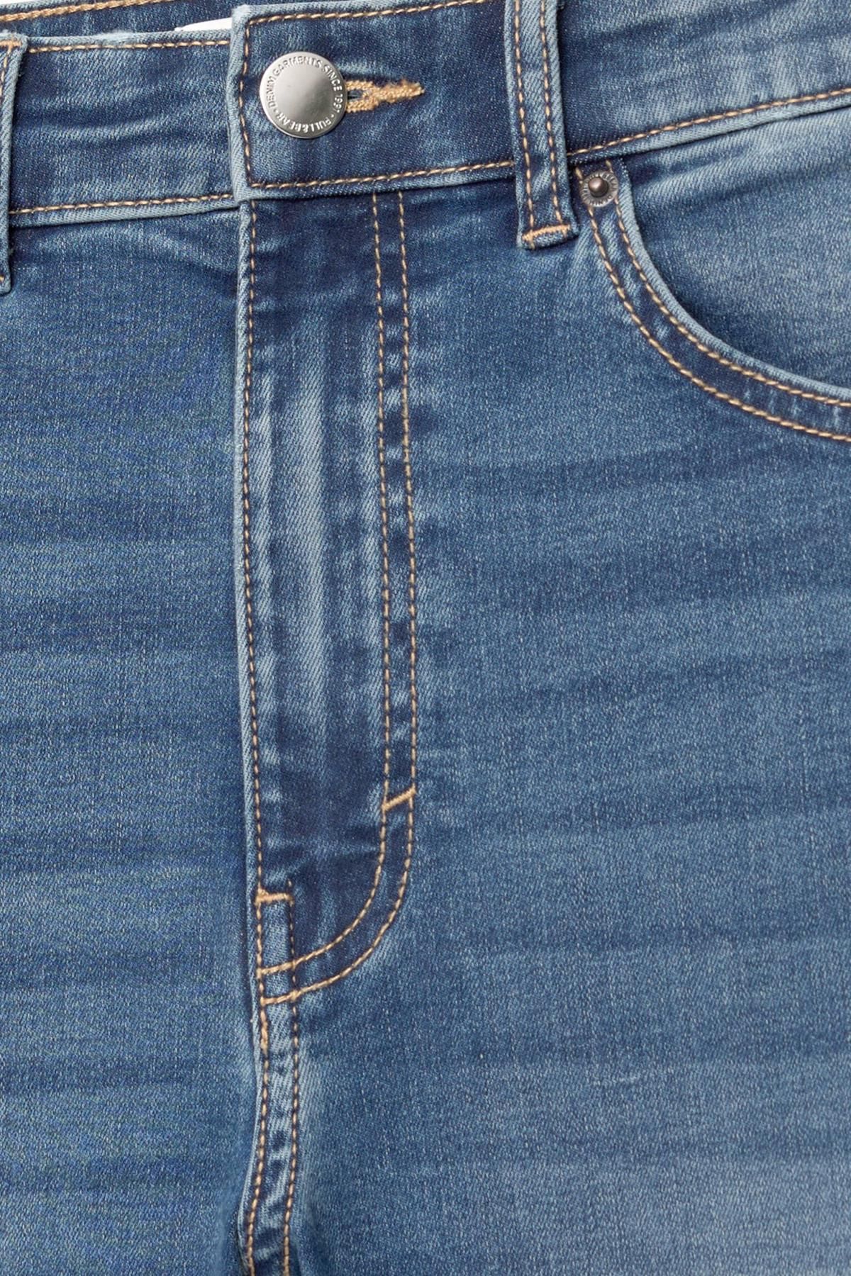 풀앤베어 하이웨이스트 스키니핏 데님 청바지 7683/312 MEDIUM BLUE - 상세 이미지 4