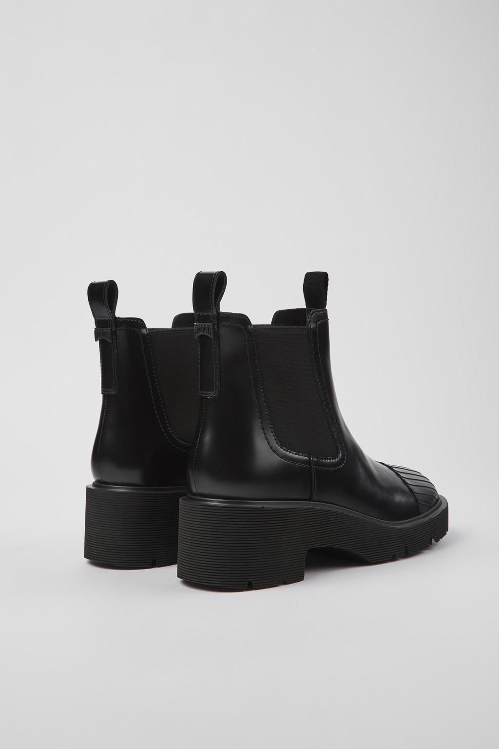 캠퍼 청키솔 레더 첼시부츠 Milah K400704-001 BLACK - 상세 이미지 3