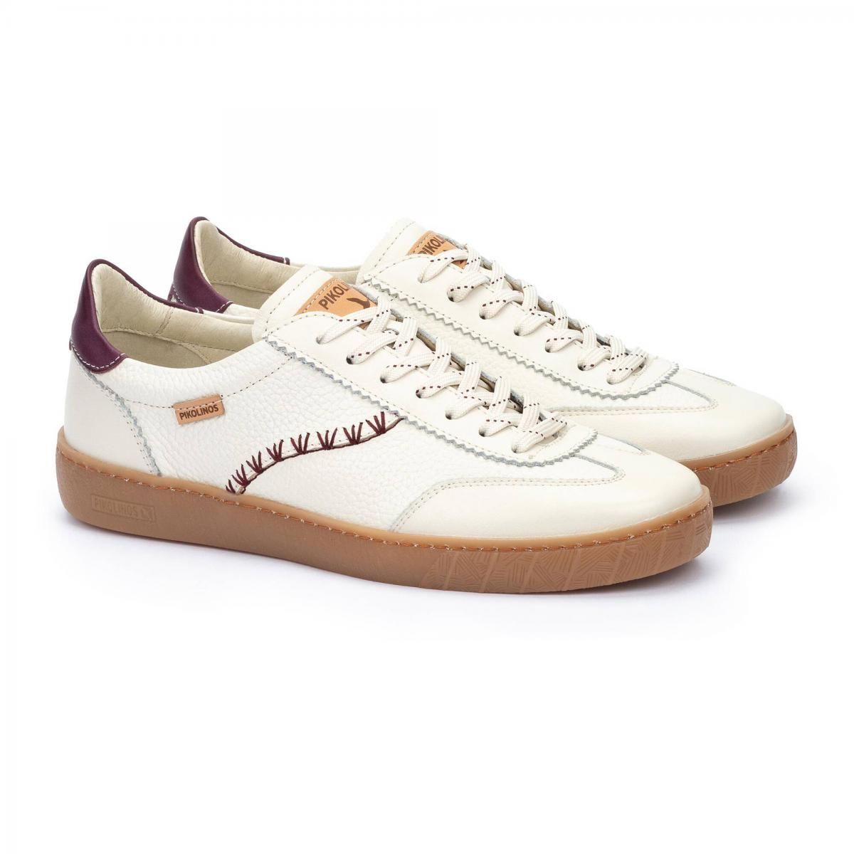 피콜리노스 컴포트 메모리폼 로우탑 스니커즈 LANZAROTE W7B-6508LIC1 OFF WHITE - 상세 이미지 2