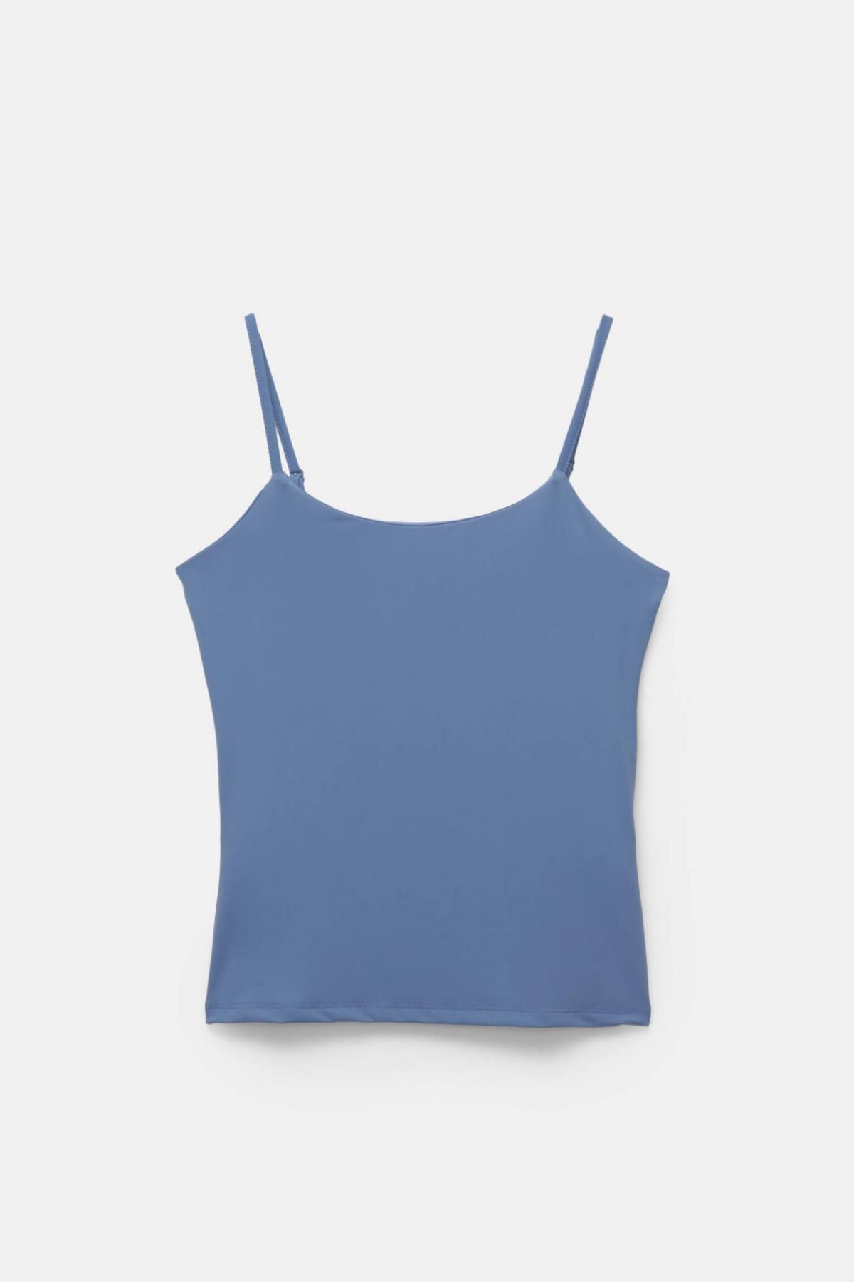 풀앤베어 베이직 폴리아미드 스트랩 탑 7151/303 BLUE - 상품 이미지