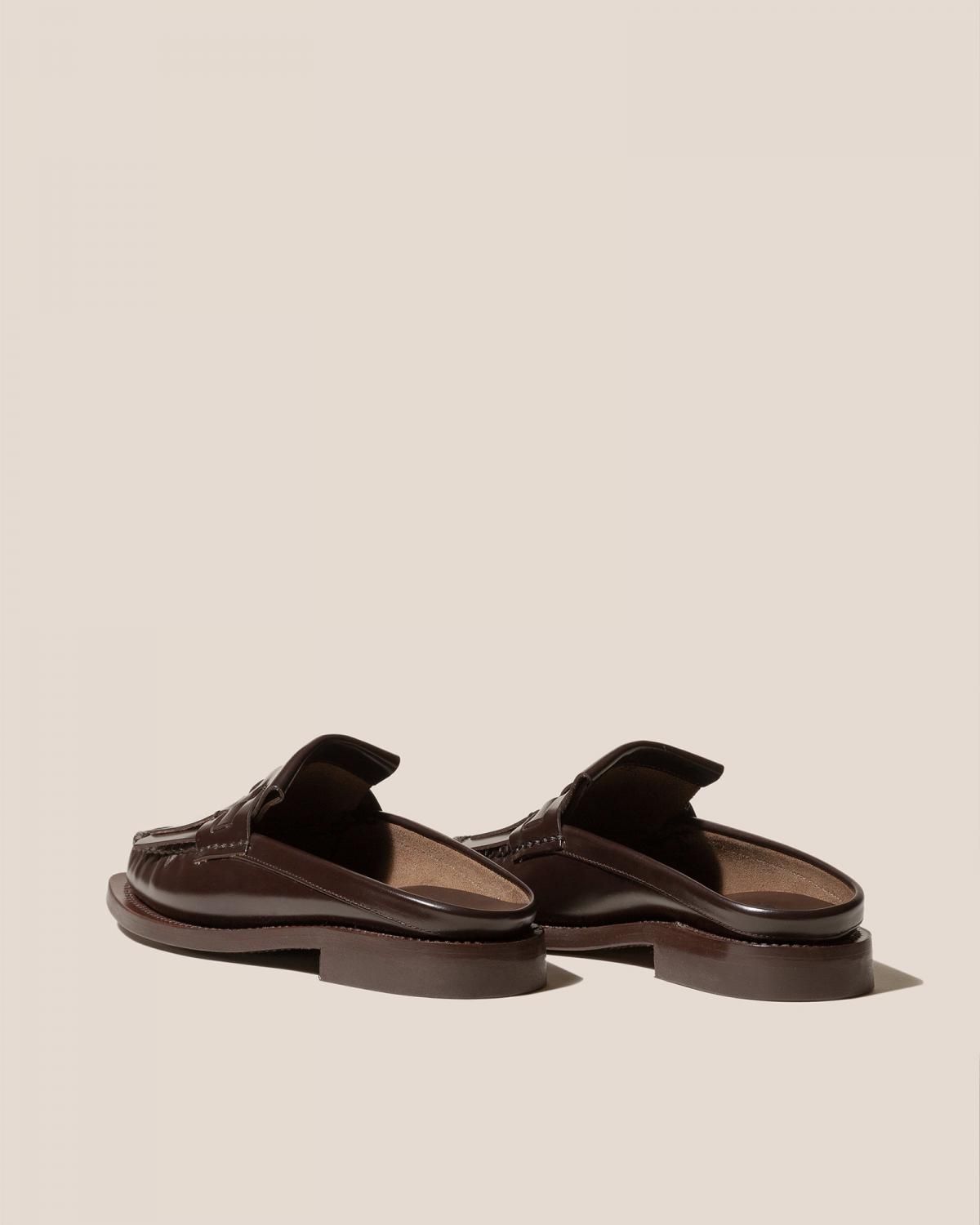 헤레우 MARTI 프리미엄 레더 프린지 뮬 로퍼 9271666344268 DARK BROWN - 상세 이미지 3