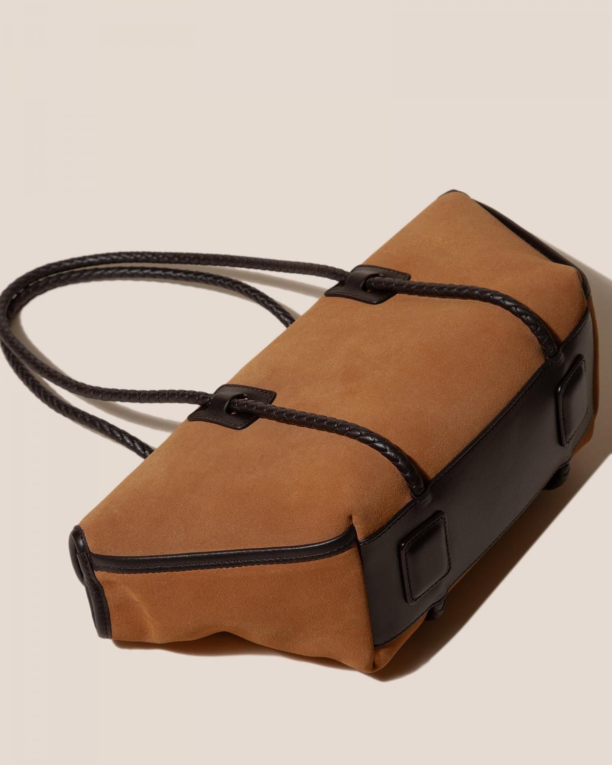 헤레우 포르나 스웨이드 레더 프레임 숄더백 9239559307596 TAN DARK BROWN - 상세 이미지 4