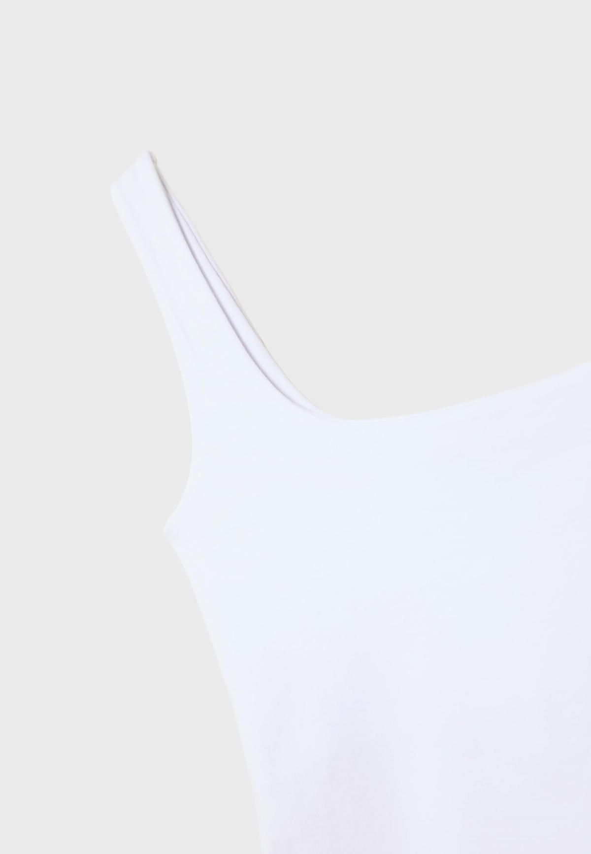스트라디바리우스 베이직 스퀘어넥 민소매 탑 8044/655 WHITE - 상세 이미지 2