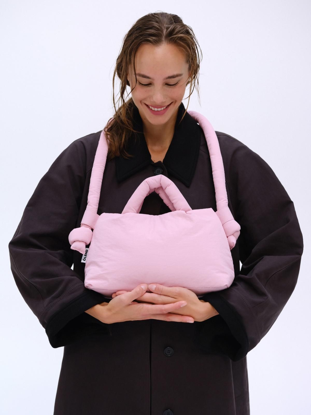 올랜드 소프트 미니멀 퍼프 미니 호보백 MiniOna 49695256183119 PALE PINK - 상세 이미지 5