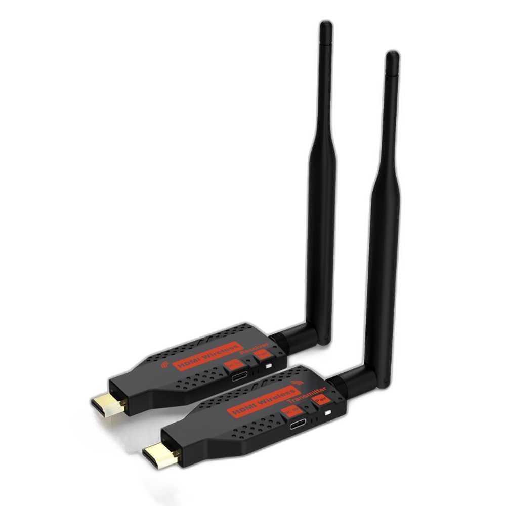 HDMI 무선 송출기 비디오 전송 스크린 모니터 송신기 120m - 상품 이미지